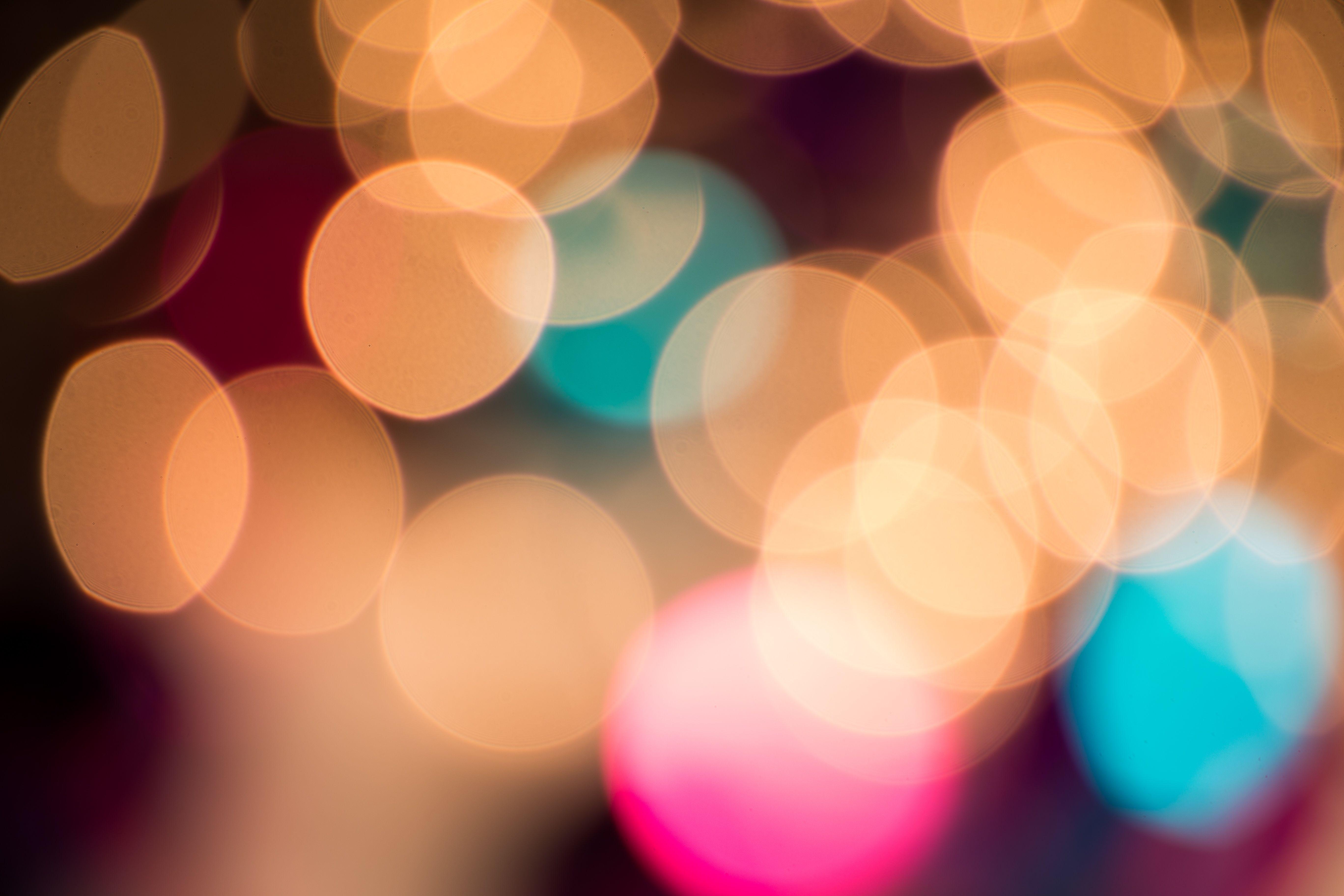 Gorgeous Christmas & Holiday Themed Bokeh Wallpaper