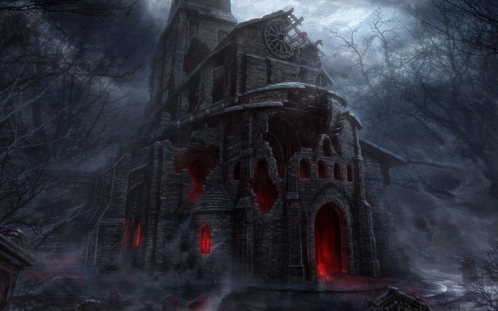 Scary Castle Wallpapers - Wallpaper Cave