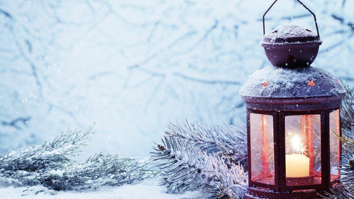 Winter: Holiday Season Colorful Spirit Christmas Letter Splendor