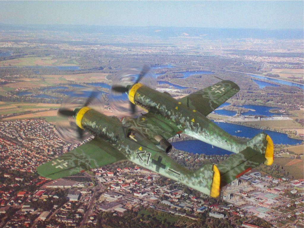 1:72 Focke Wulf Fw 190 Z- aircraft „<1+–“ of Stab II./J