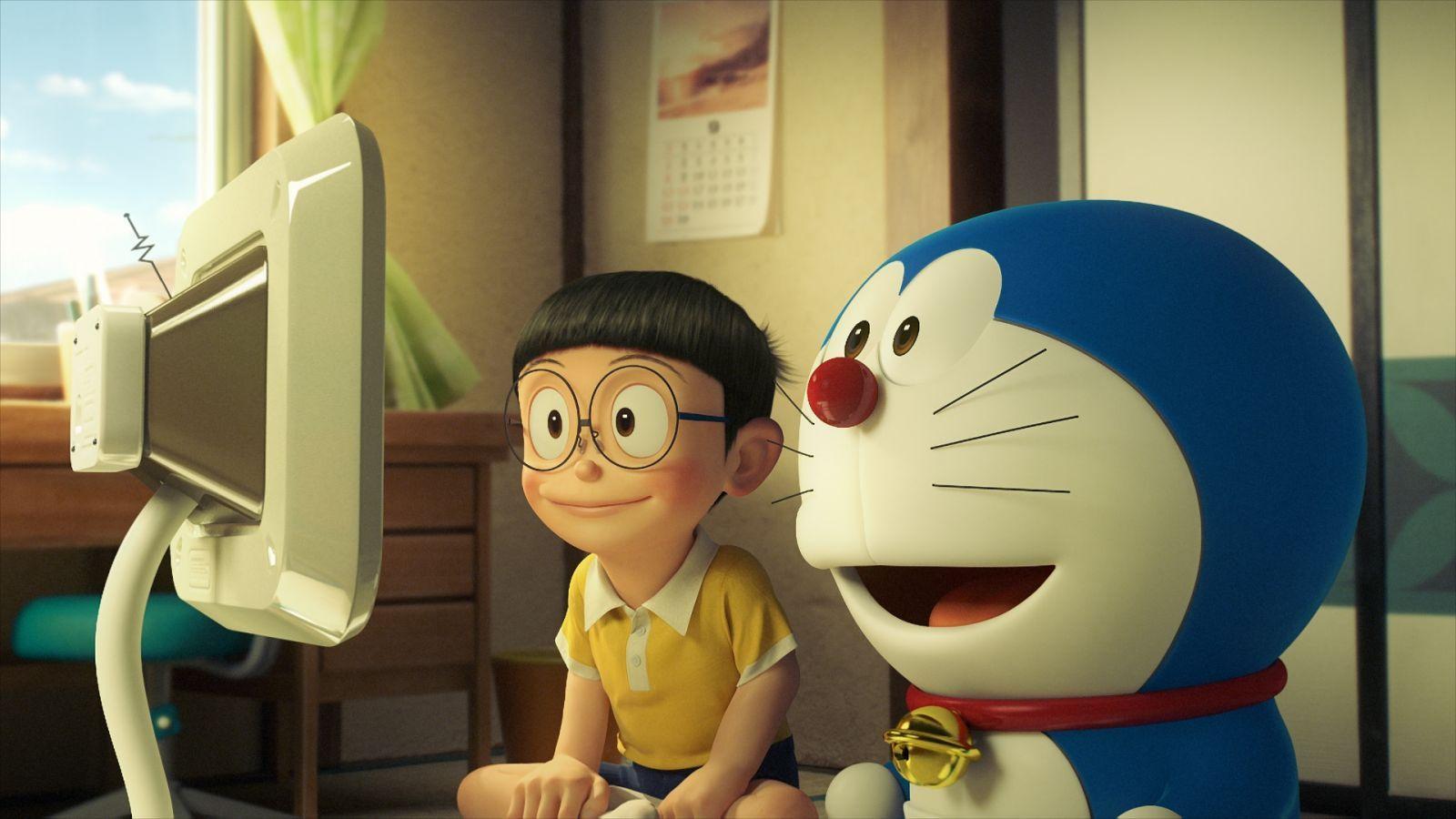 Nobita Suzuka Love Amazing Doraemon HD 1600x900 #nobita