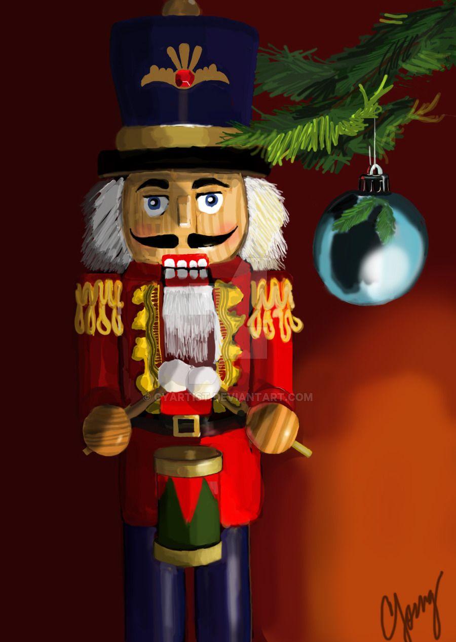 image of Nutcrackers Christmas Wallpaper Background - #SC