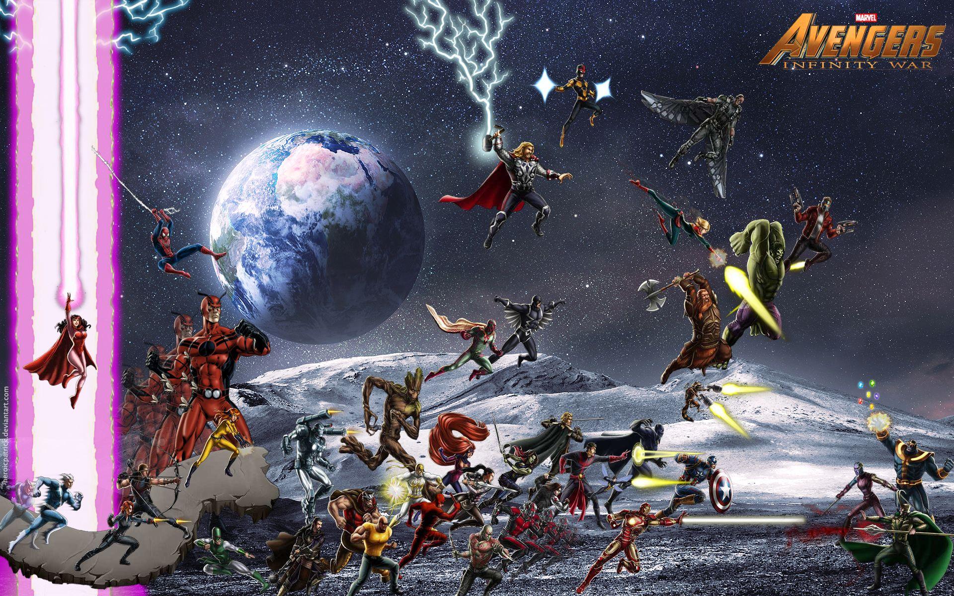 Avengers: Infinity War Part 1 and 2 Concept Art