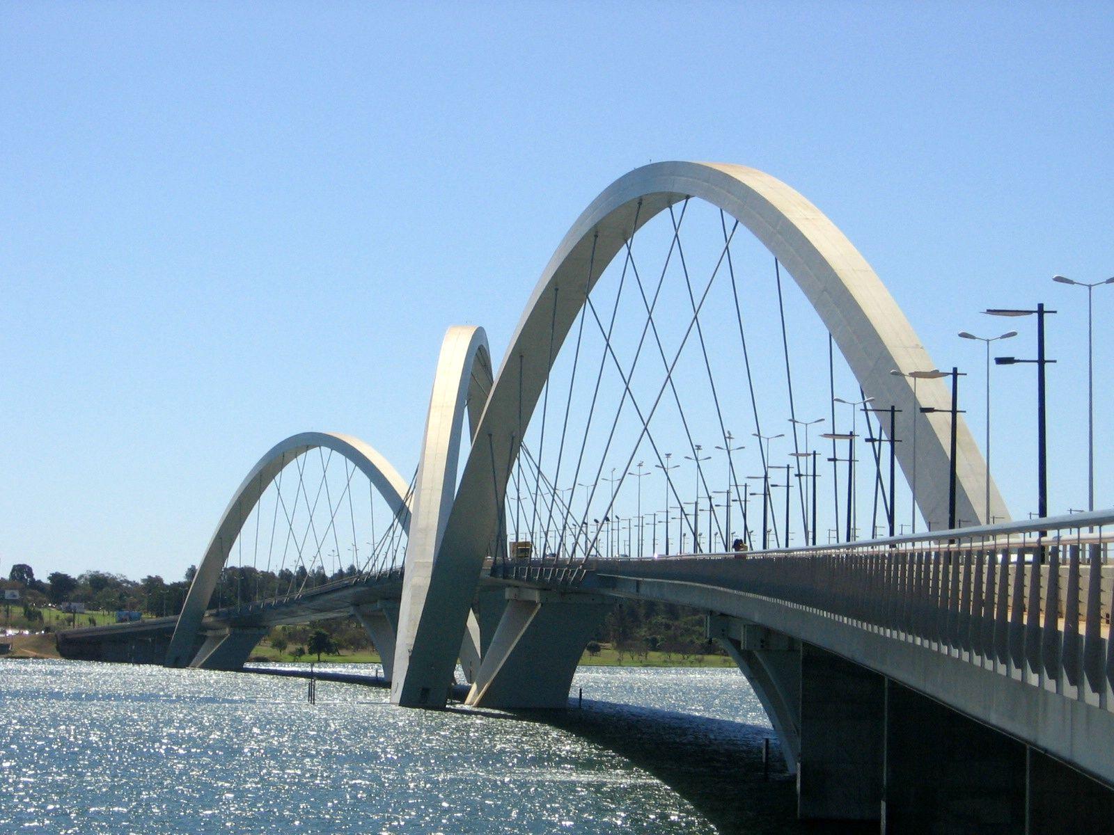 Ponte JK em Brasília 4K HD Wallpaper