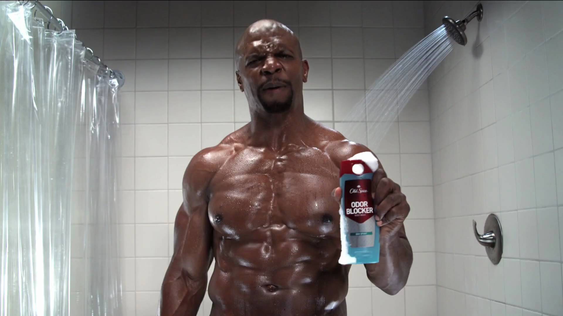 Terry Crews' unfortunate and uneven insertions, bodybuilding