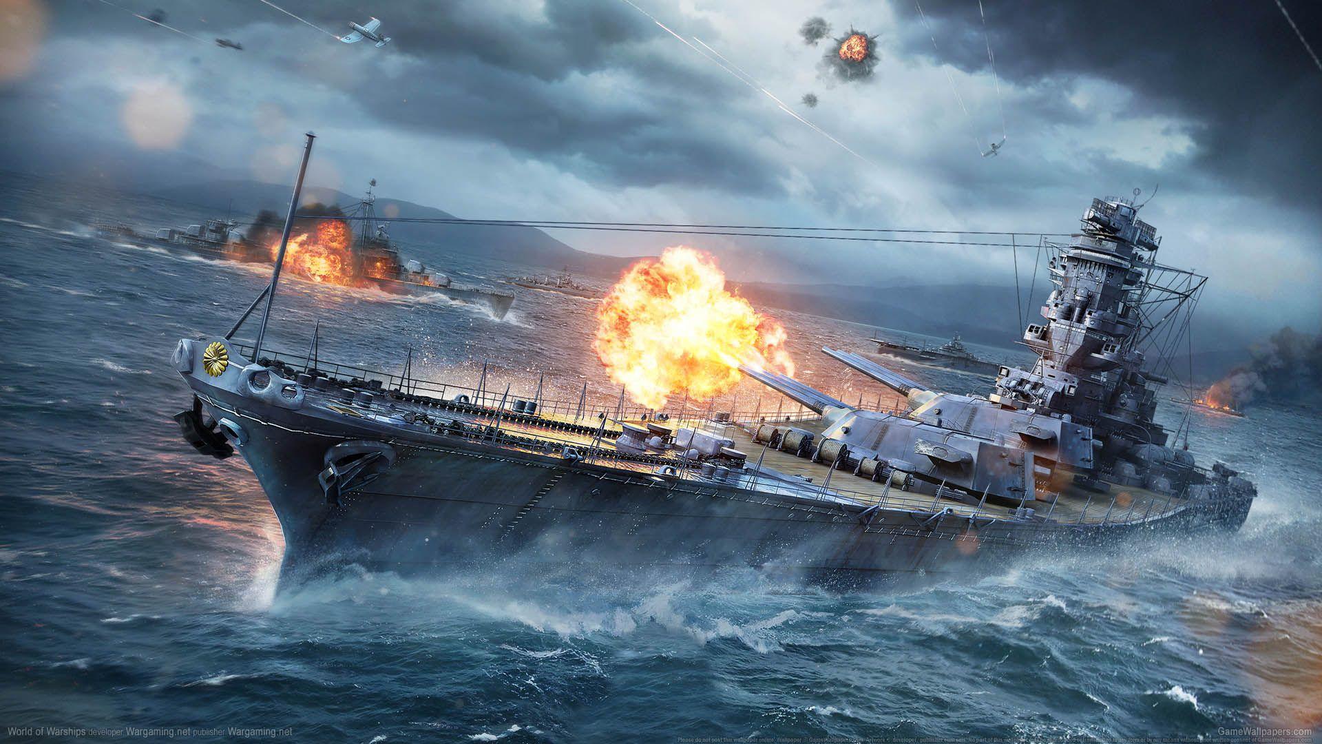 World of Warships Offering 75th Anniversary Pearl Harbor Ship Flag