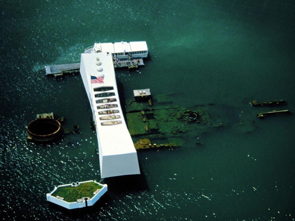 Known places: U.S.S. Arizona Memorial, Pearl Harbor, Hawaii