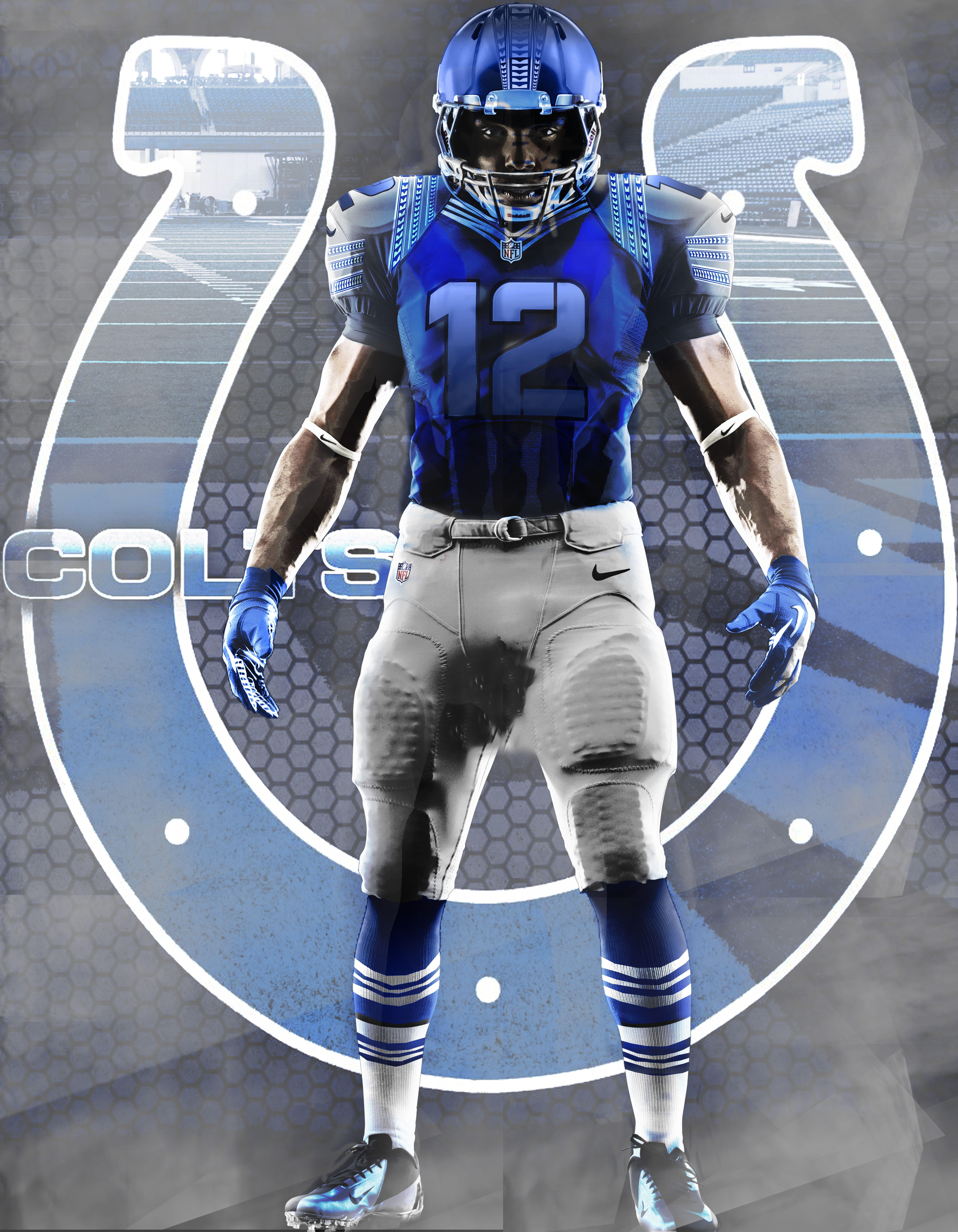 Indianapolis Colts Uniform Concept Art