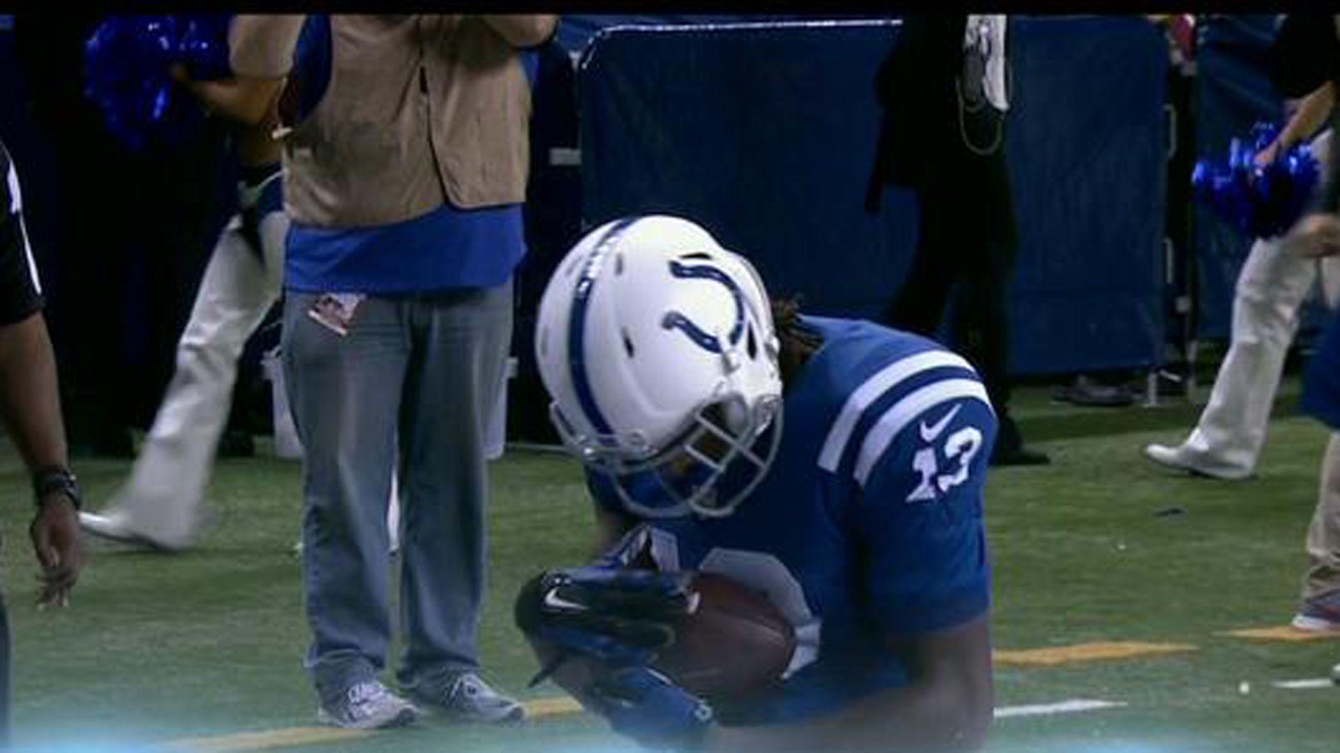 T.Y. Hilton Honors Daughter With TD, Gives Tear Jerking Interview