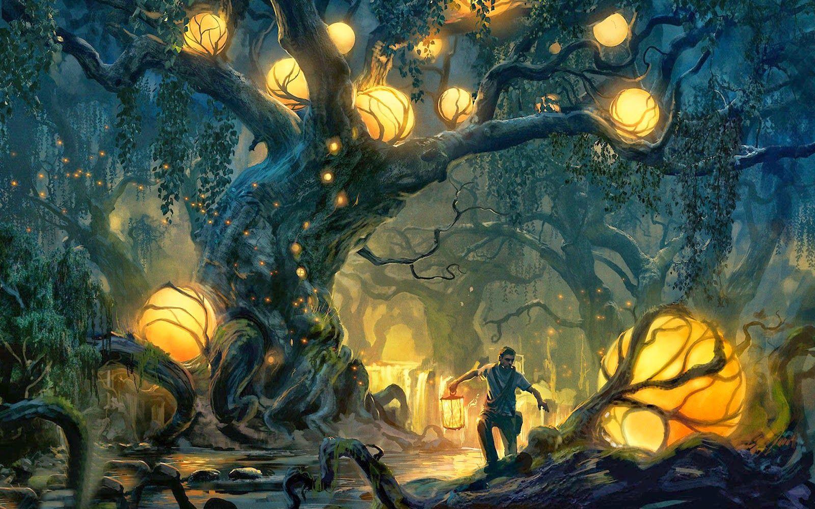 Magic Forest. Fantasy