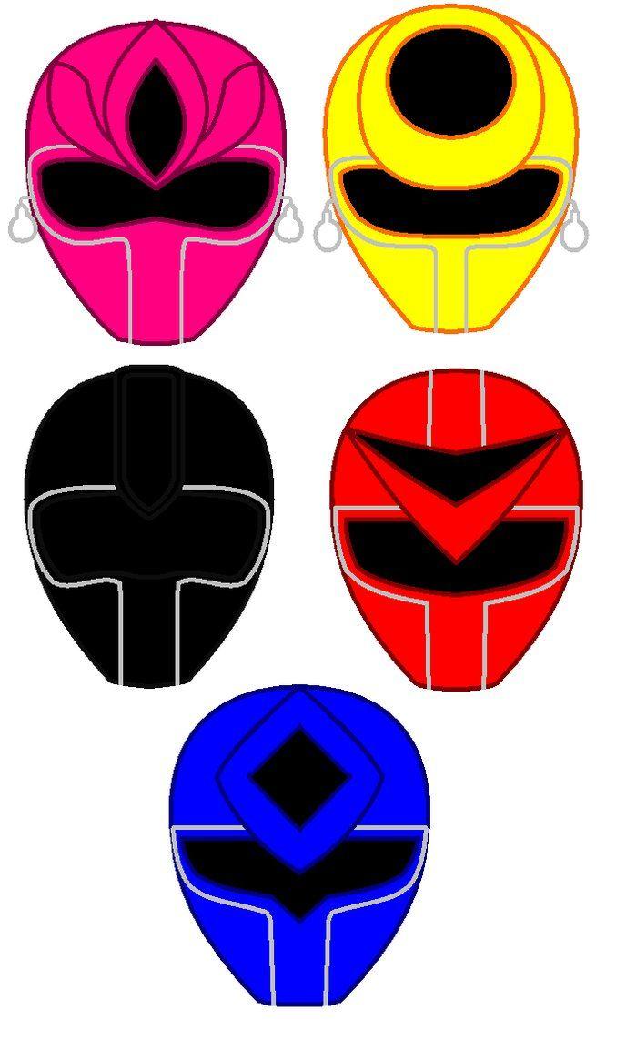 Hikari Sentai Maskman Helmets
