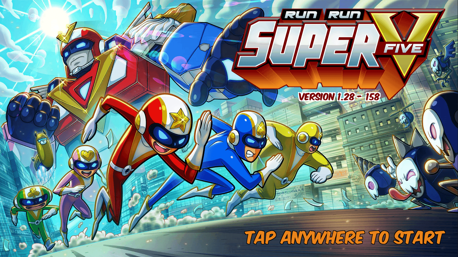 Become a Sentai Hero with Run Run Super V