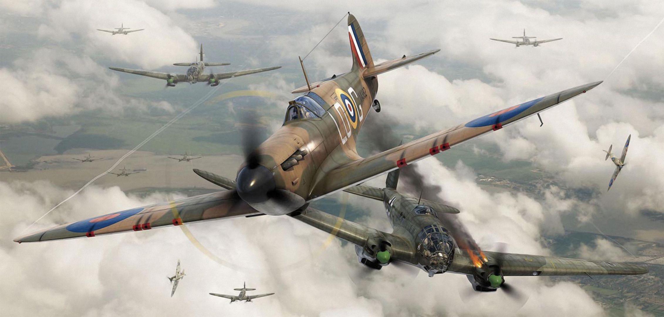 Supermarine Spitfire Full HD Wallpaper and Backgroundx1080