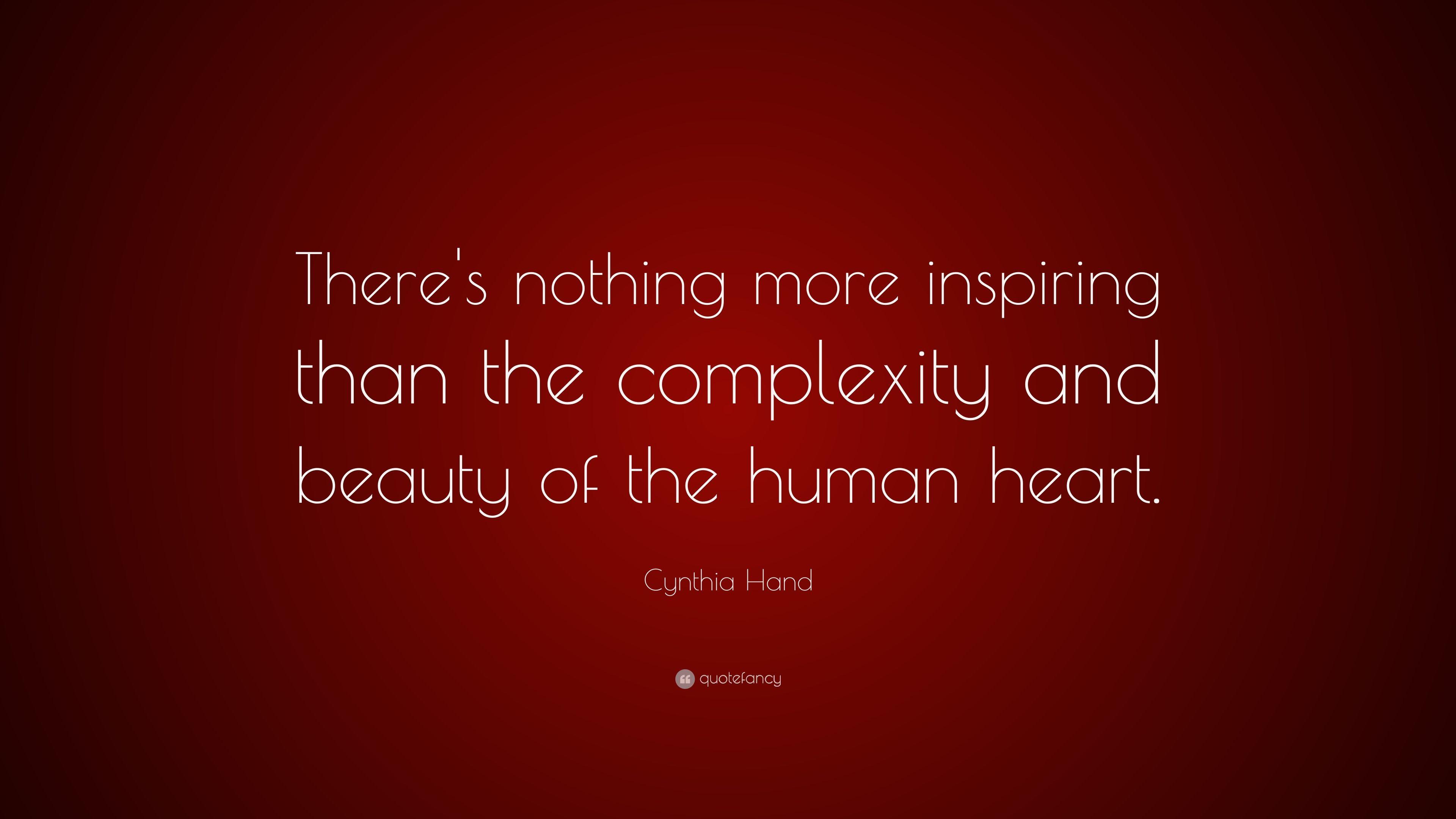 Cynthia Hand Quote: “There's nothing more inspiring than