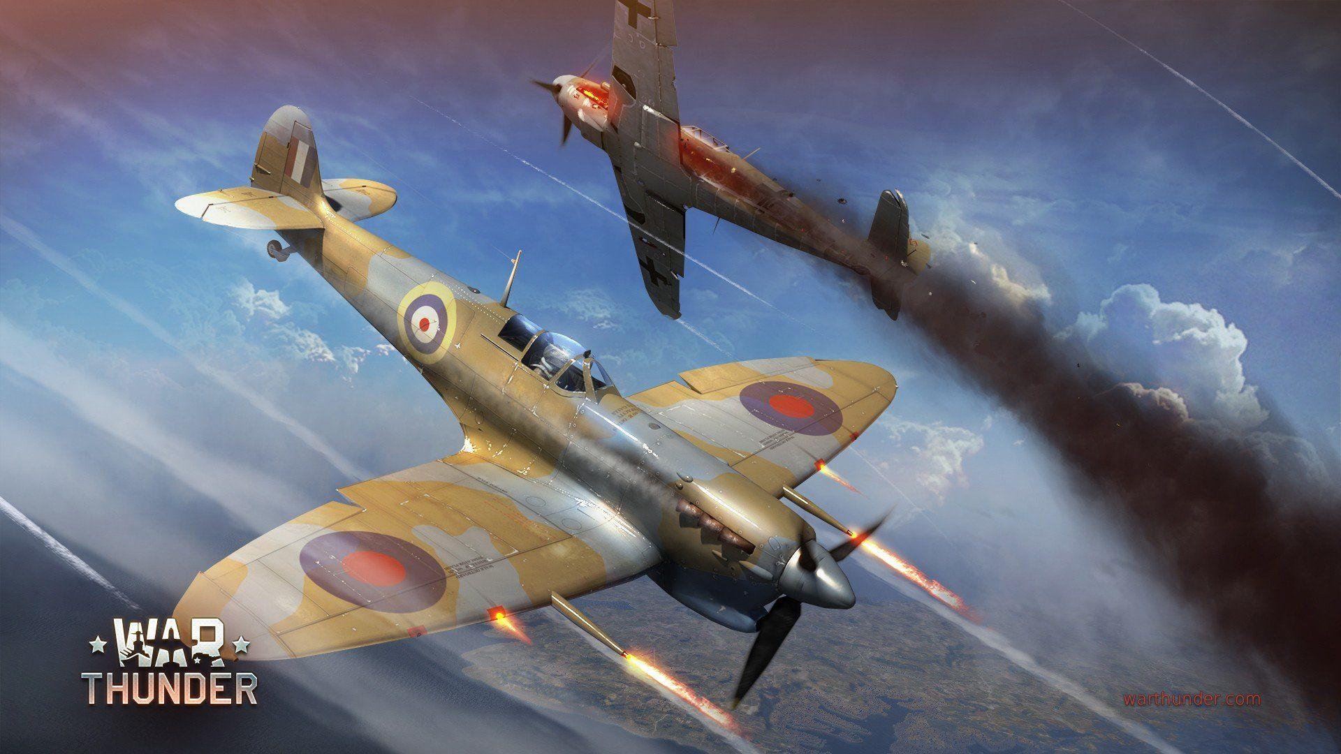 War Thunder, Airplane, Gaijin Entertainment, Supermarine Spitfire