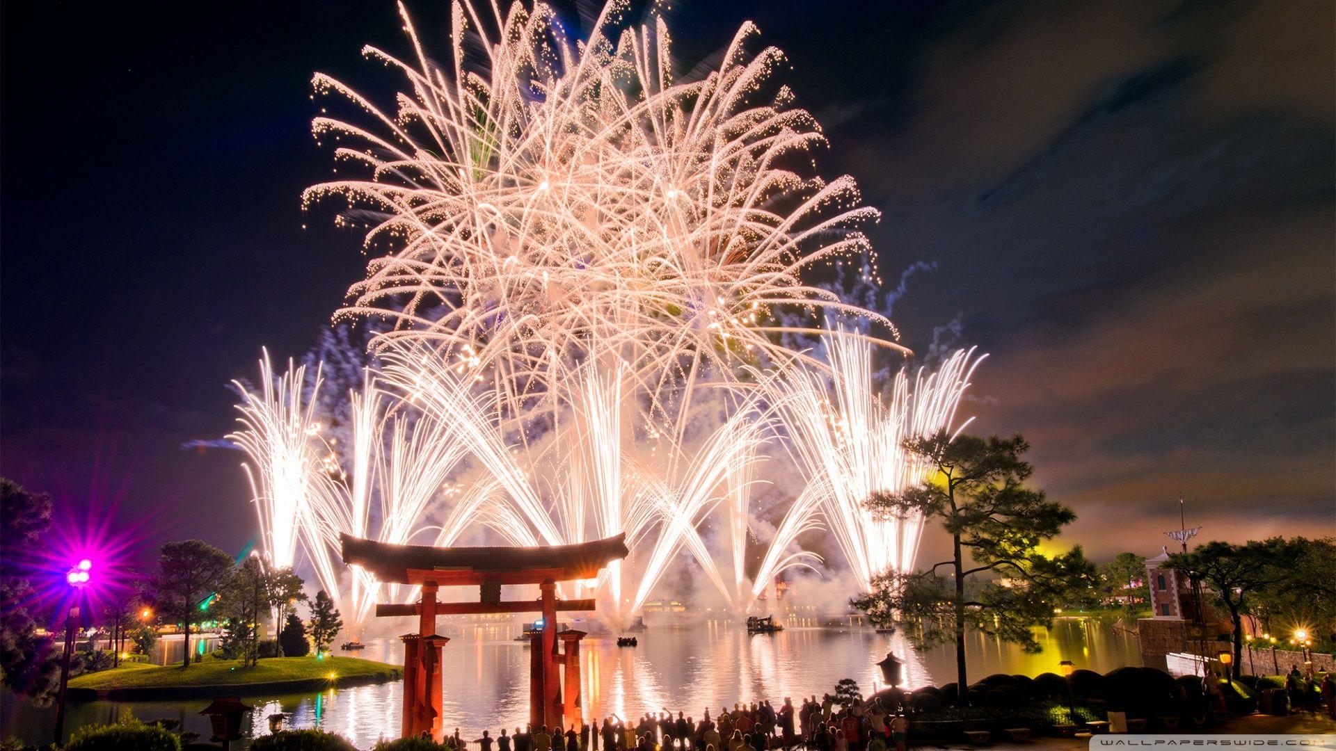 Walt Disney World Fireworks ❤ 4K HD Desktop Wallpaper for 4K