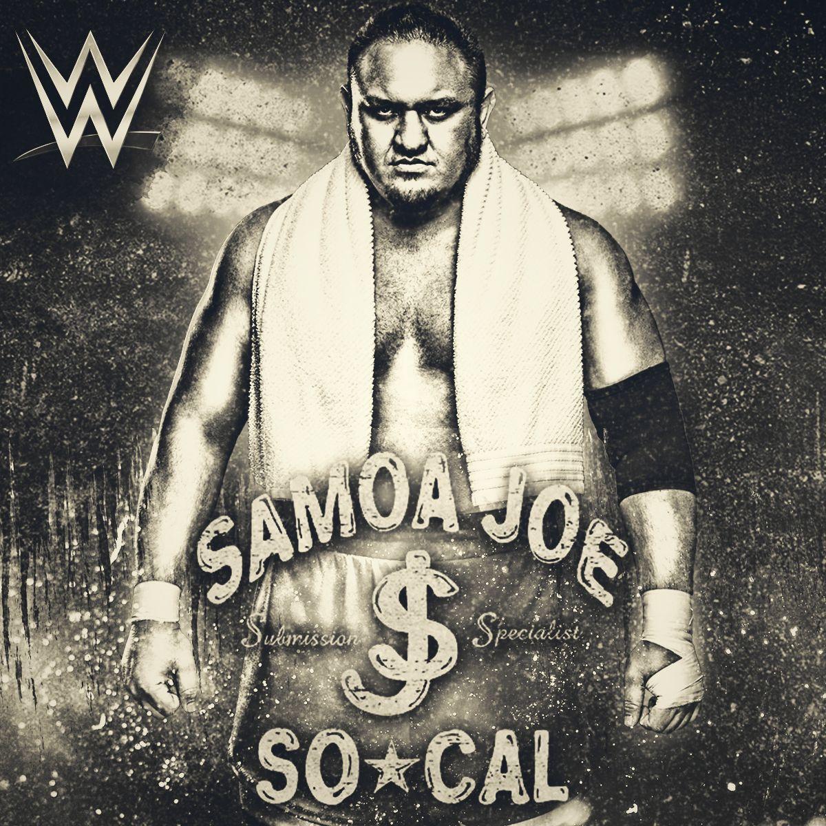 WWE Samoa Joe Custom Cover Art