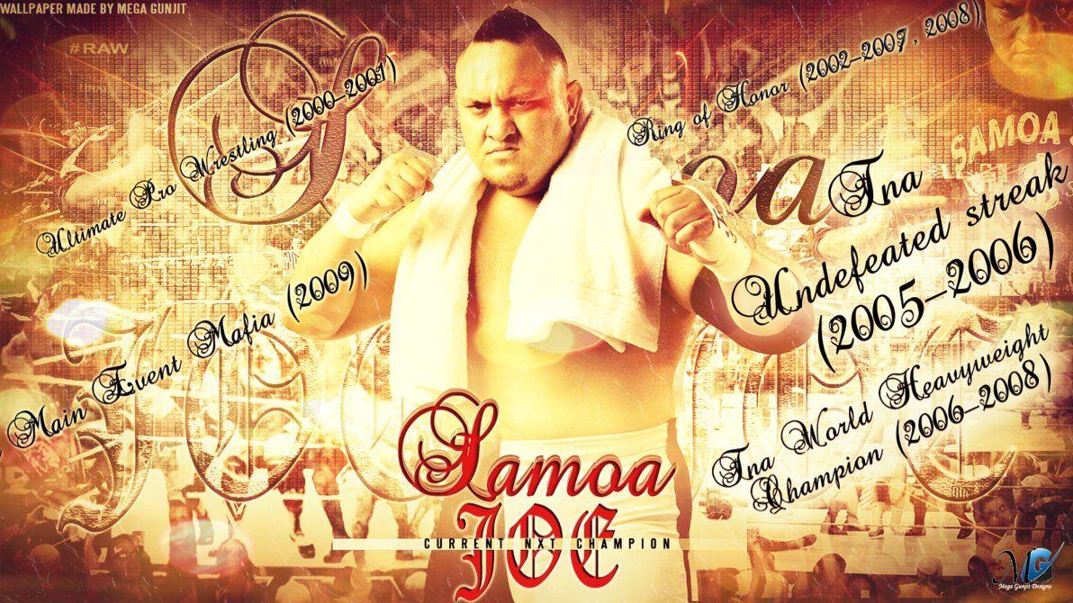 WWE HD Wallpaper Joe Tribute Wallpaper