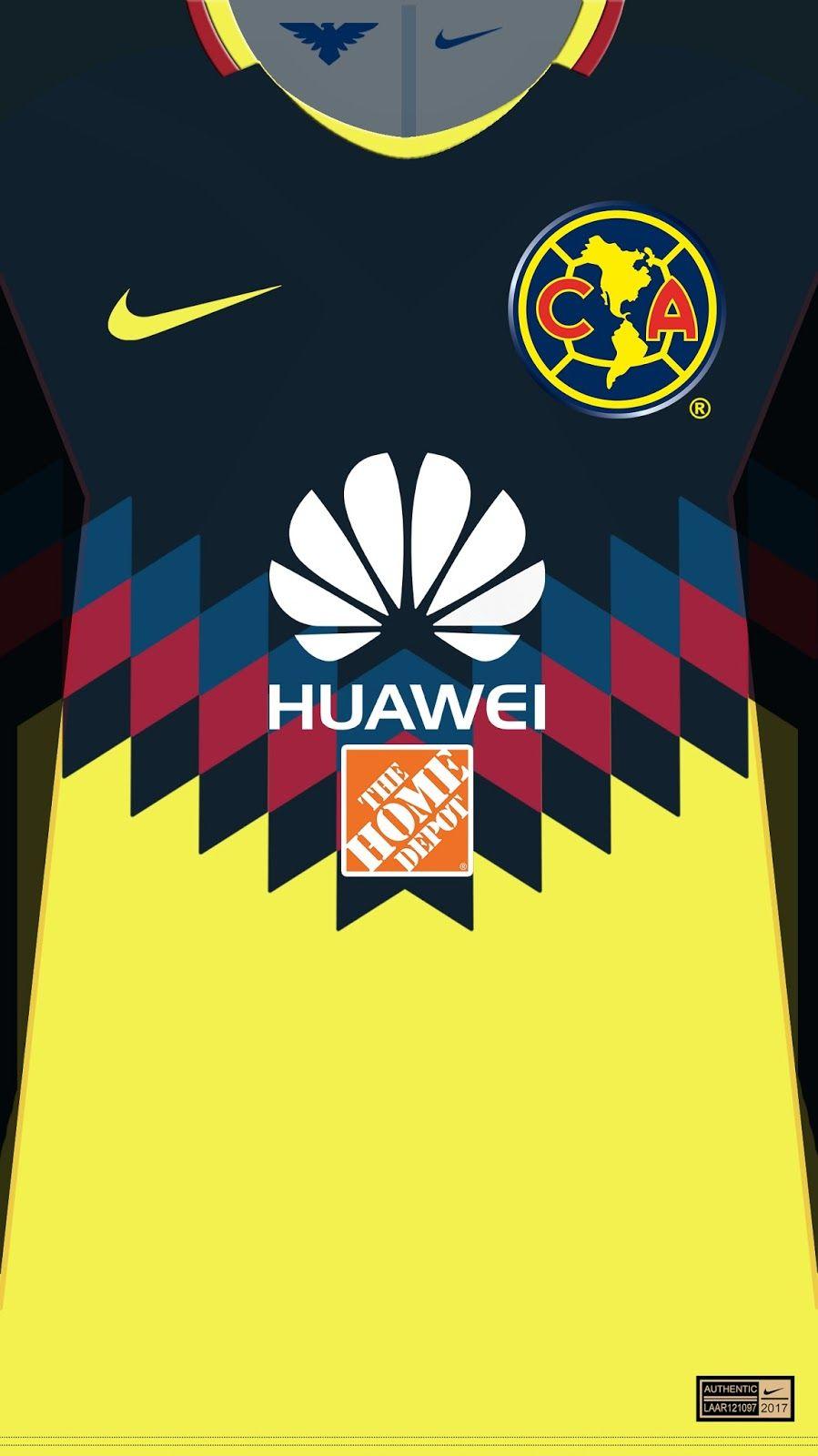 Wallpaper Jersey Club Fútbol América 2017 2018 ✌LAAR121097✌