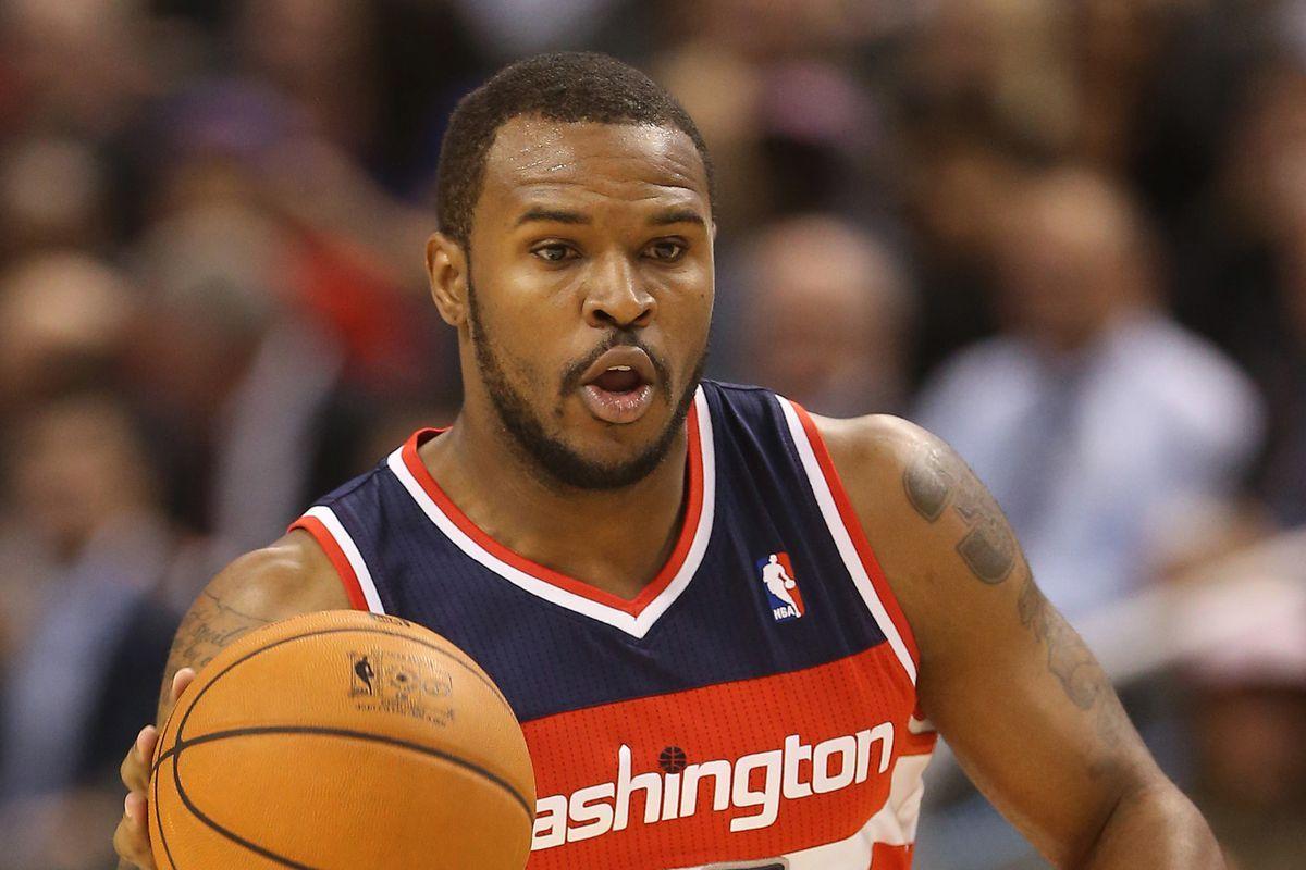 Trevor Booker injury: Wizards forward out with knee issue