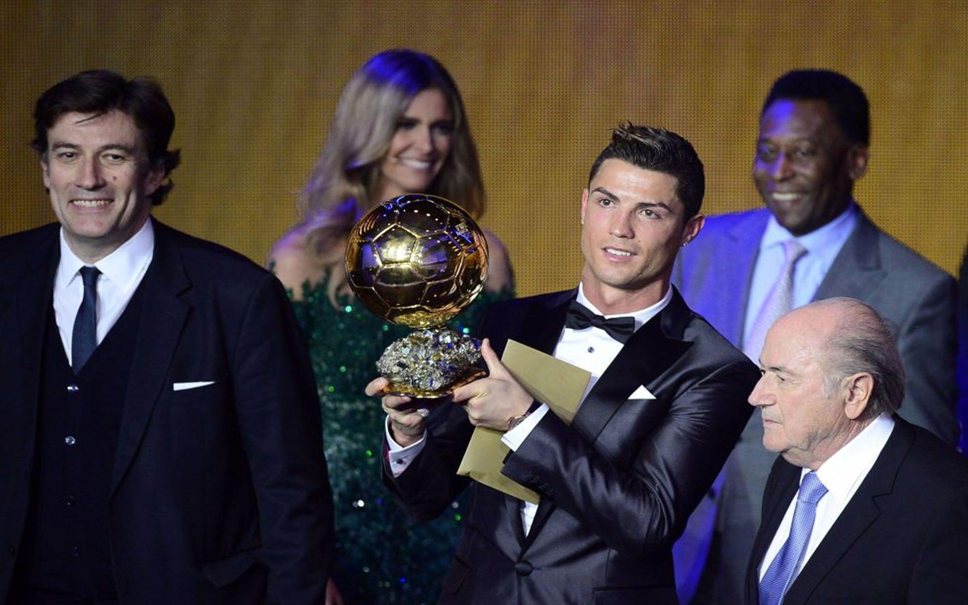 Cristiano Ronaldo Ballon D'Or 2014