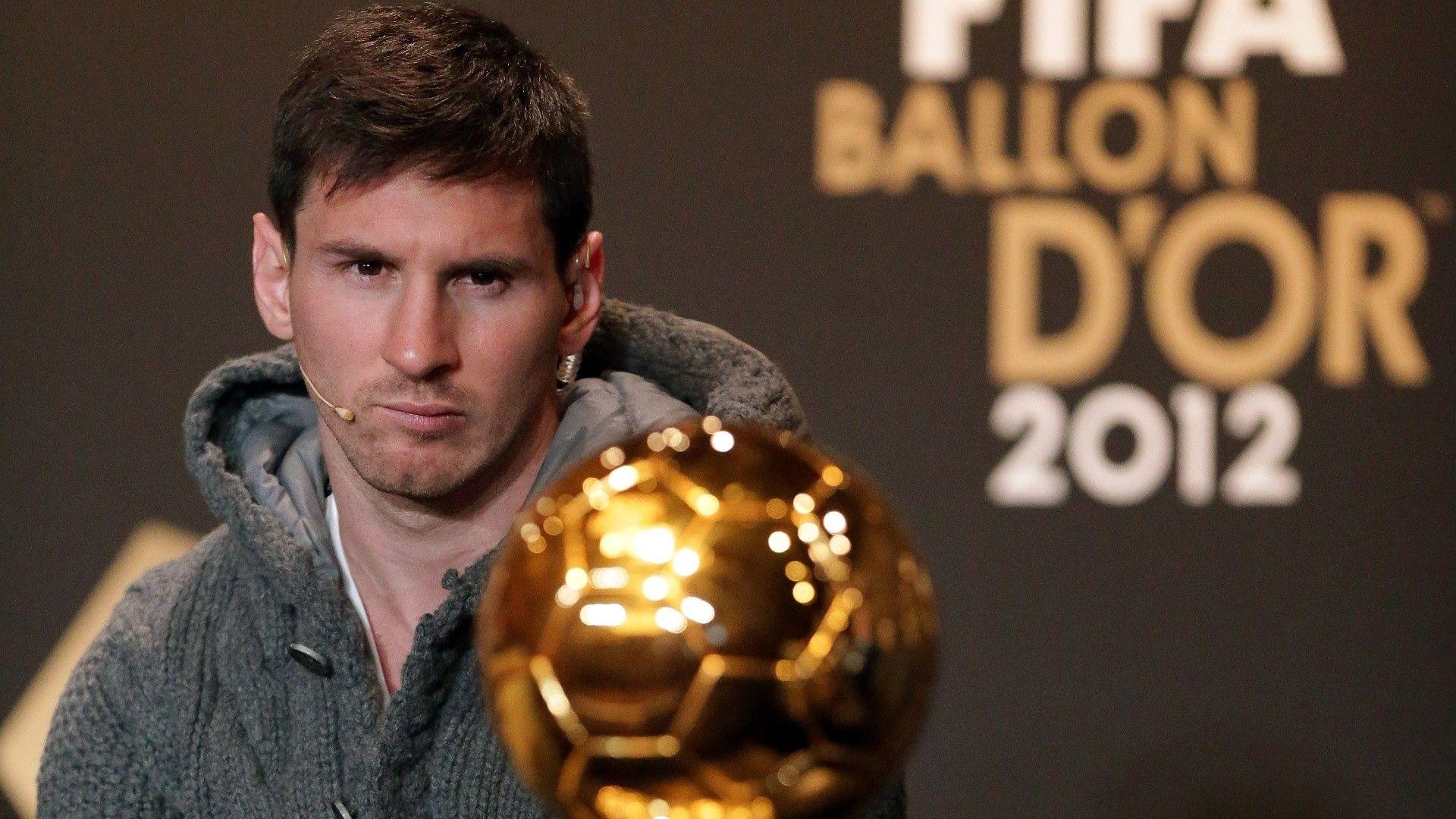 Lionel Messi 2013 Ballon D'Or HD Wallpaper of Football