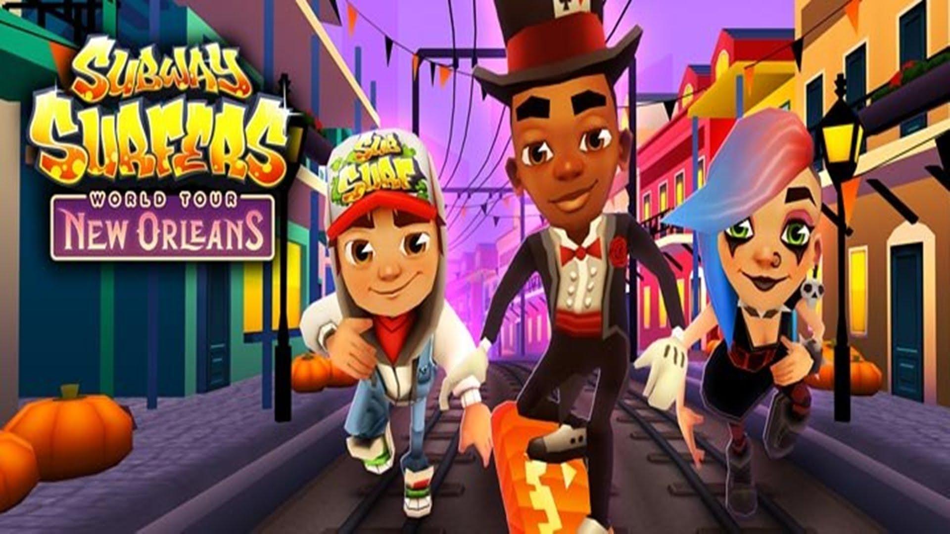 Subway Surfers: New Orleans Xperia Z2 Gameplay