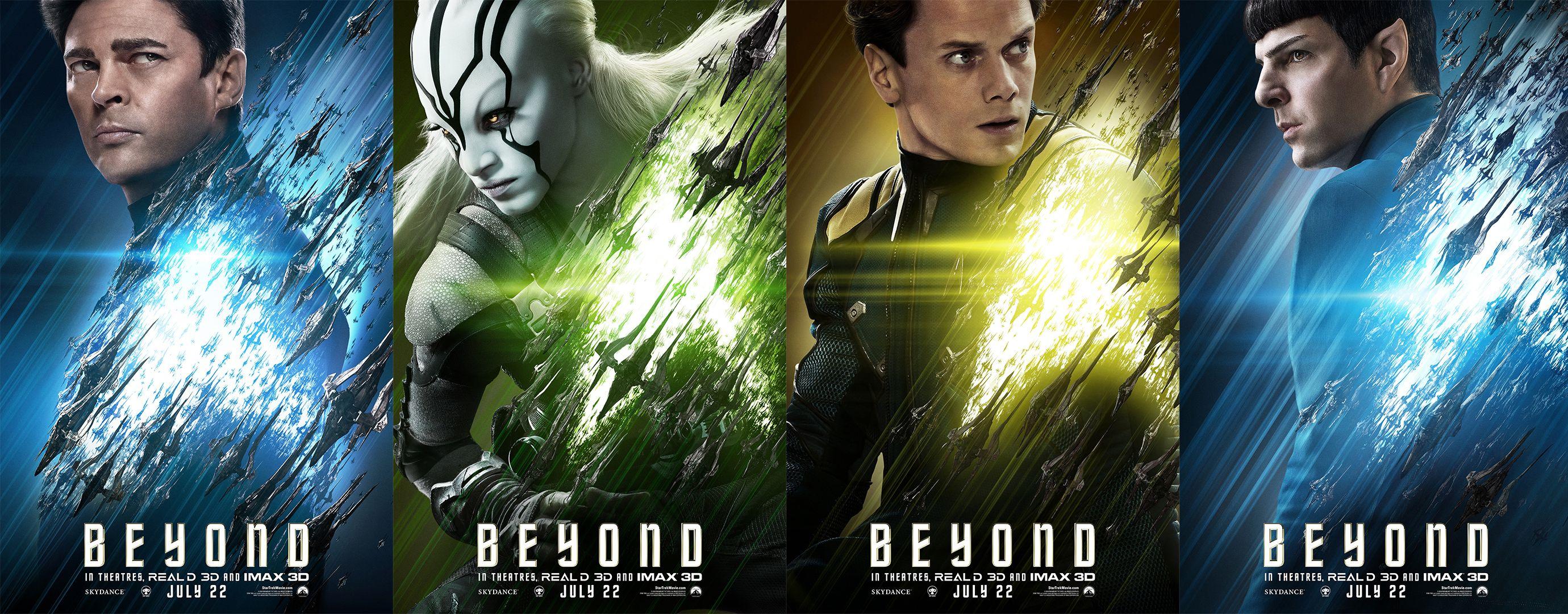 Resistance To These New Star Trek Beyond Posters Is Futile
