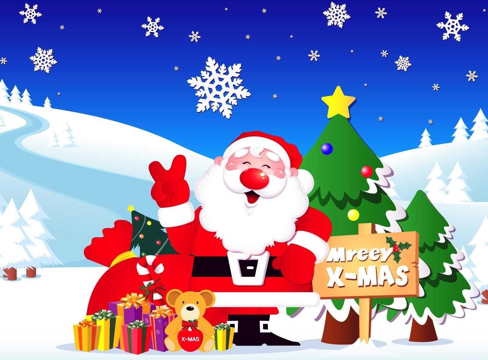 Photo Collection Santa Claus With Christmas