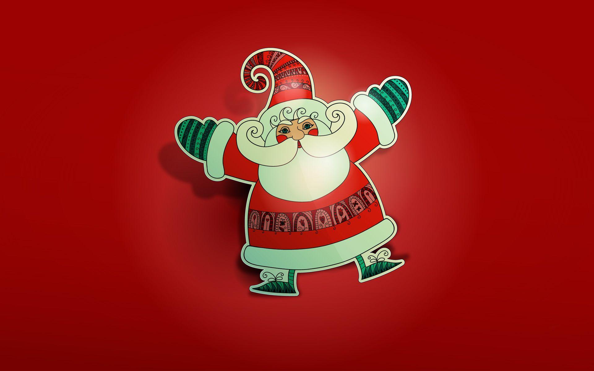 Christmas Santa Claus Wallpaper HD Image