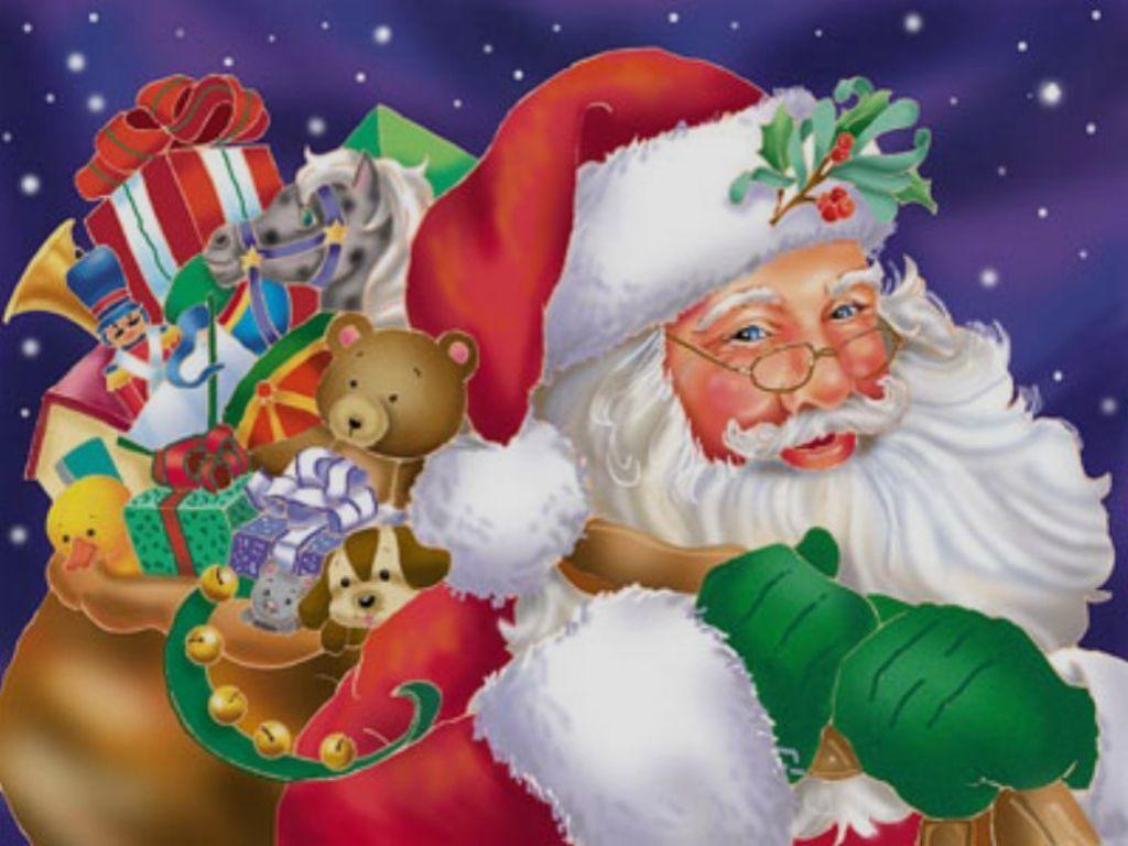 Merry Christmas Santa Claus Image 2017 HD Wallpaper