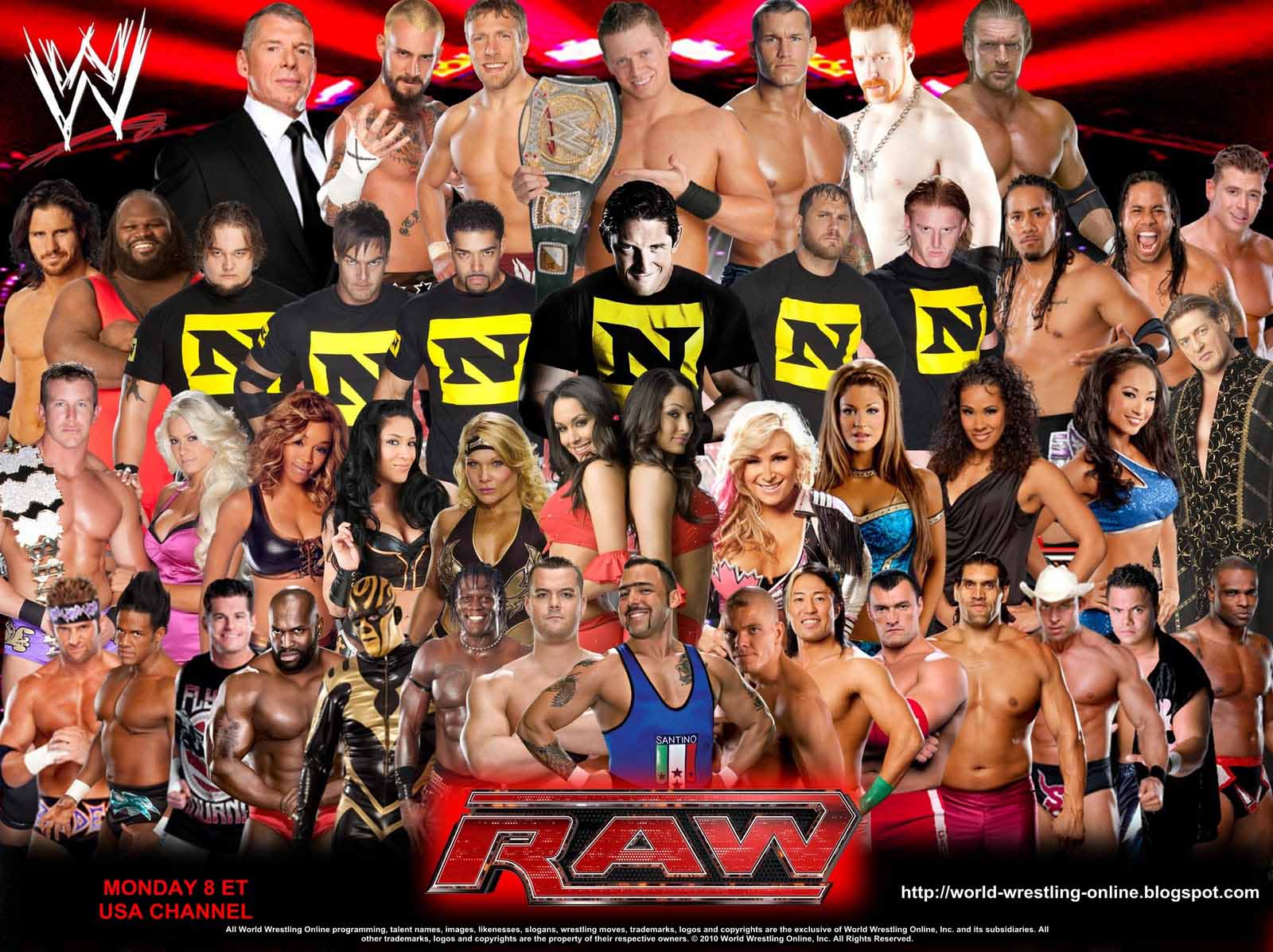 Download Latest HD Wallpapers of  Tv Shows Wwe Raw