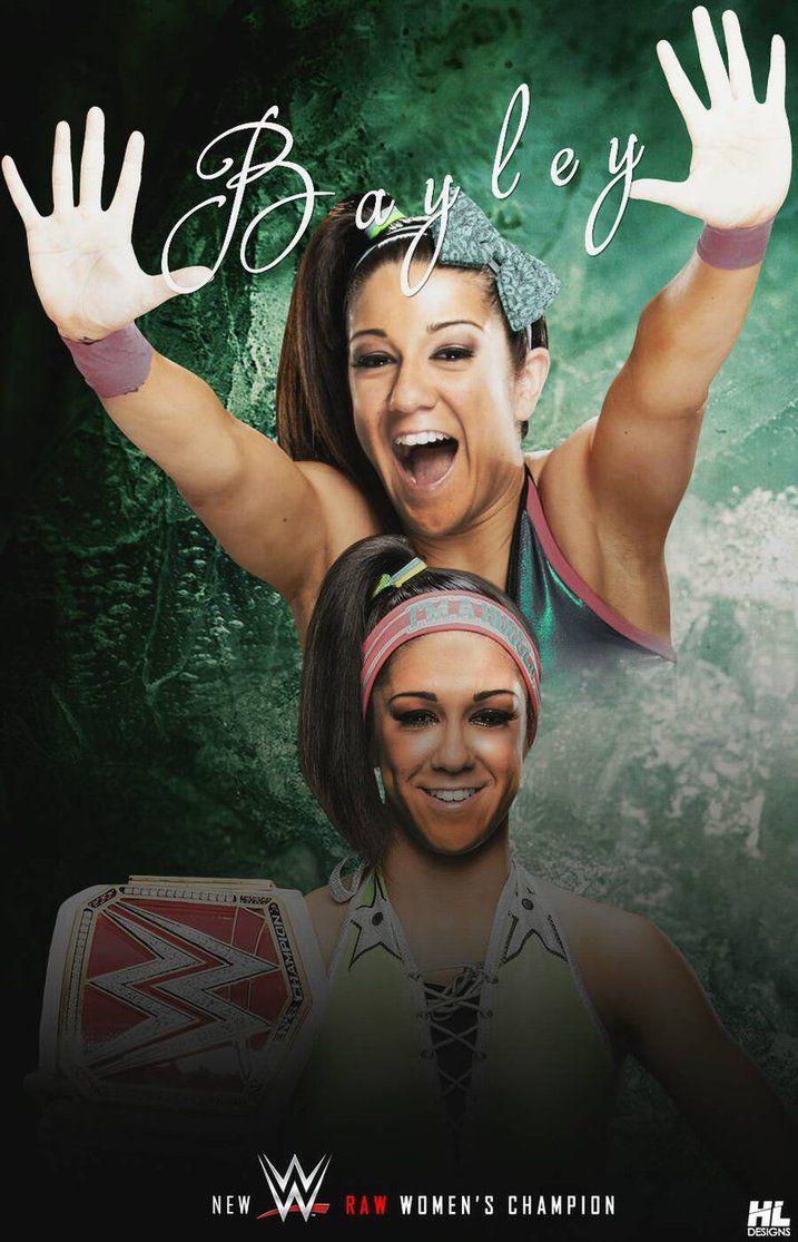 Bayley NEW WWE RAW WOMEN'S CHAMPION Wallpaper