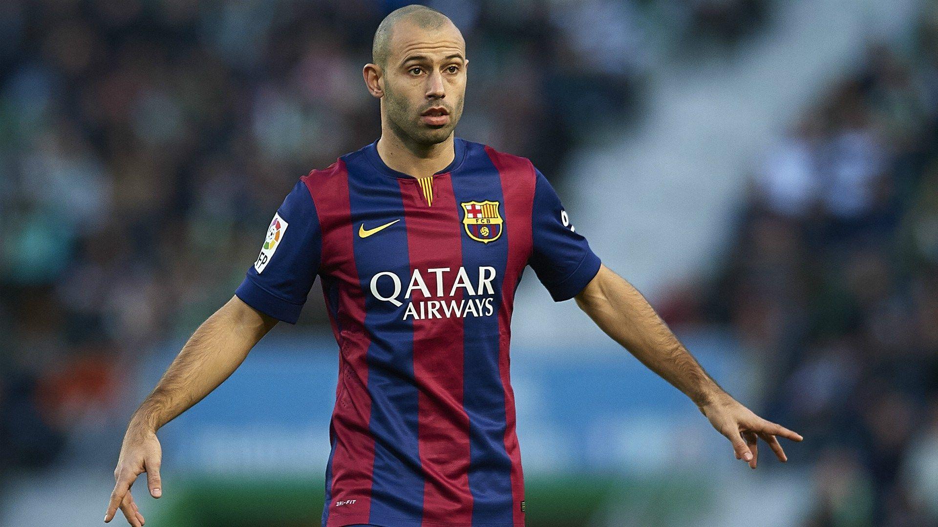 Barcelona Player Javier Mascherano Elche Wallpaper: Players