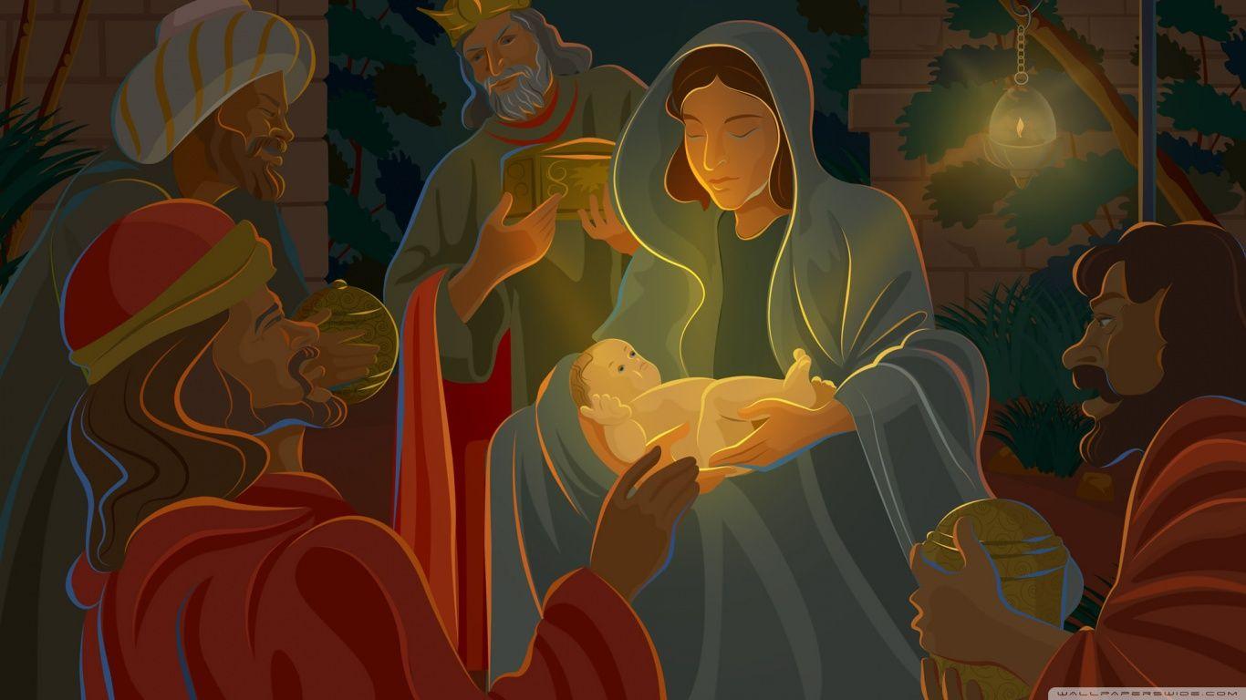 Night Of Jesus Christ Birth ❤ 4K HD Desktop Wallpaper for 4K