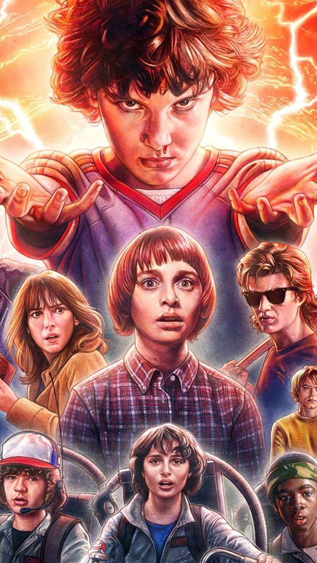 TV Show Stranger Things (1080x1920) Wallpaper