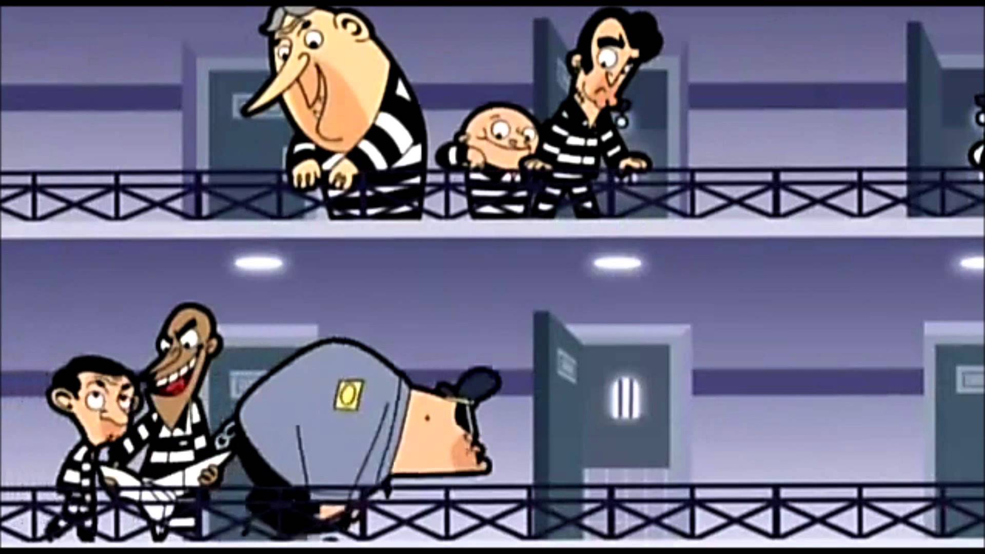 Mr Bean the prisoner [HD] 1080p