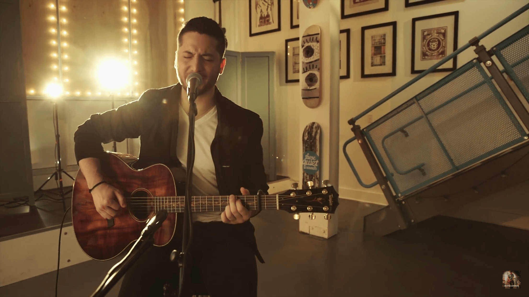 boyce avenue. Of random paper notes;