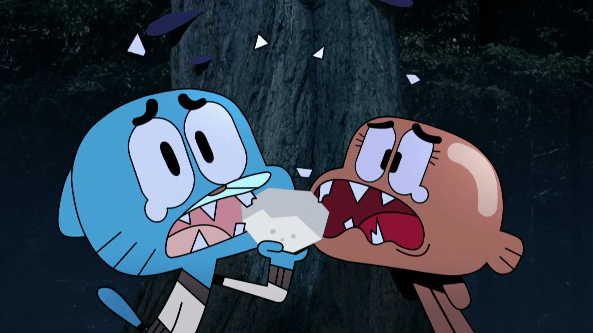 Chicken nugget rock.png. The Amazing World of Gumball
