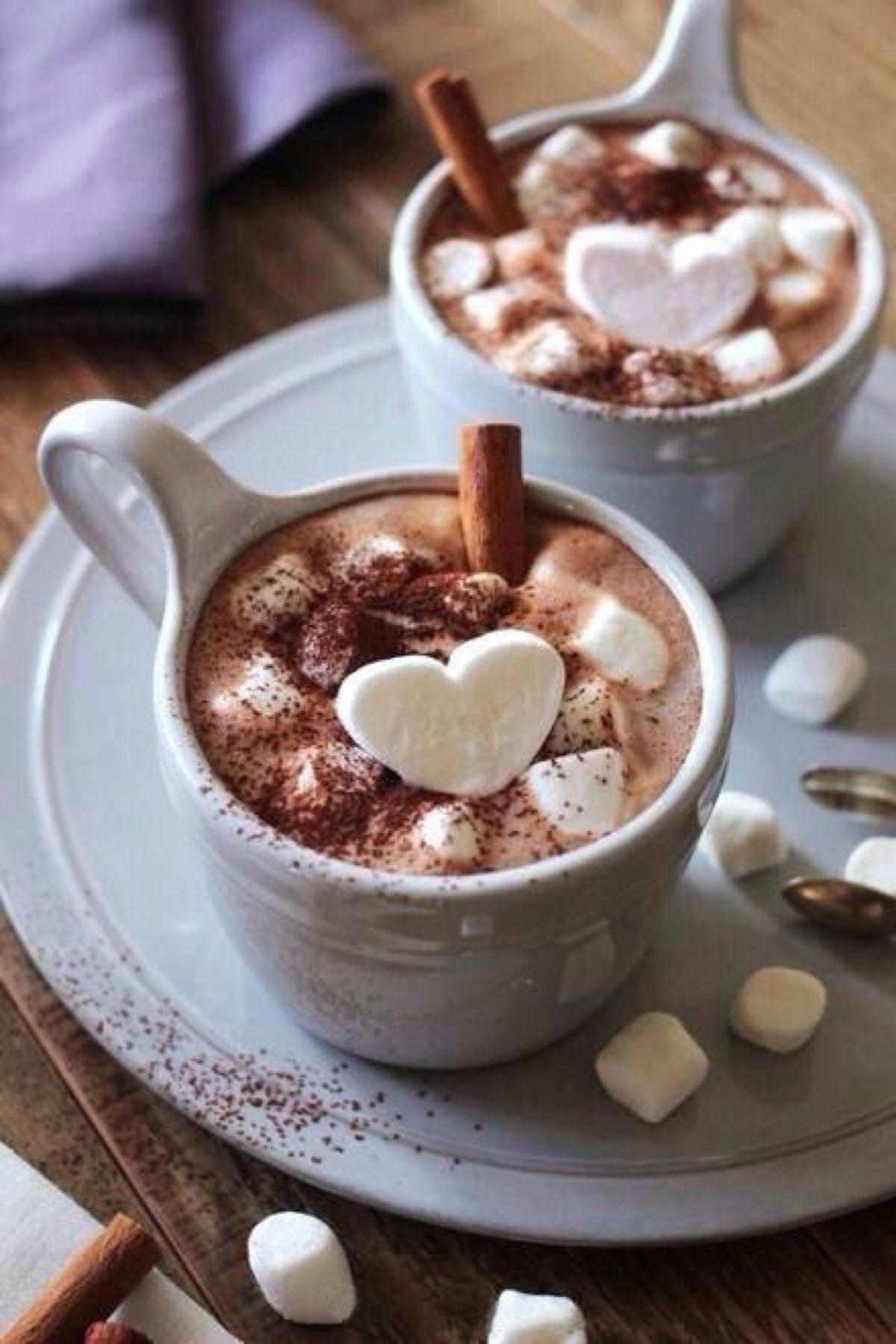 Mobile HD Wallpaper. CUPS HOT CHOCOLATE HEARTS MARSHMALLOW