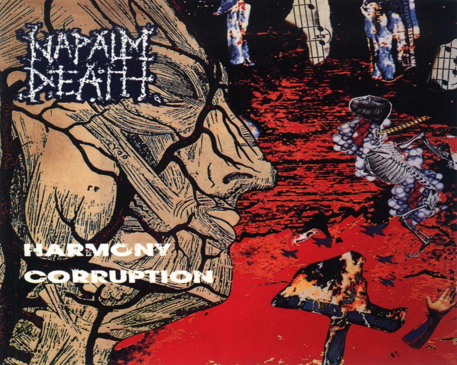 NAPALM DEATH death metal thrash heavy cover v HD wallpaper