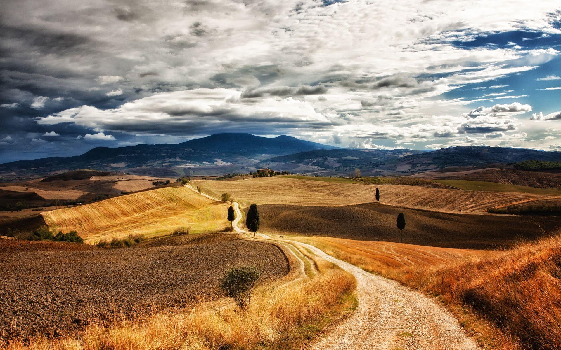 Pretty Tuscany Landscape wallpaper. Pretty Tuscany Landscape