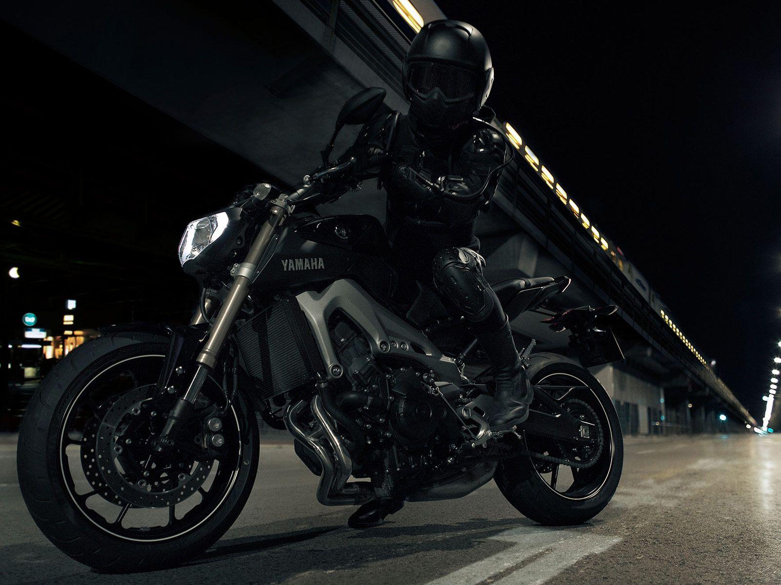 Yamaha FZ Black Rider Test Ride HD Wallpaper. Motorcycles HD
