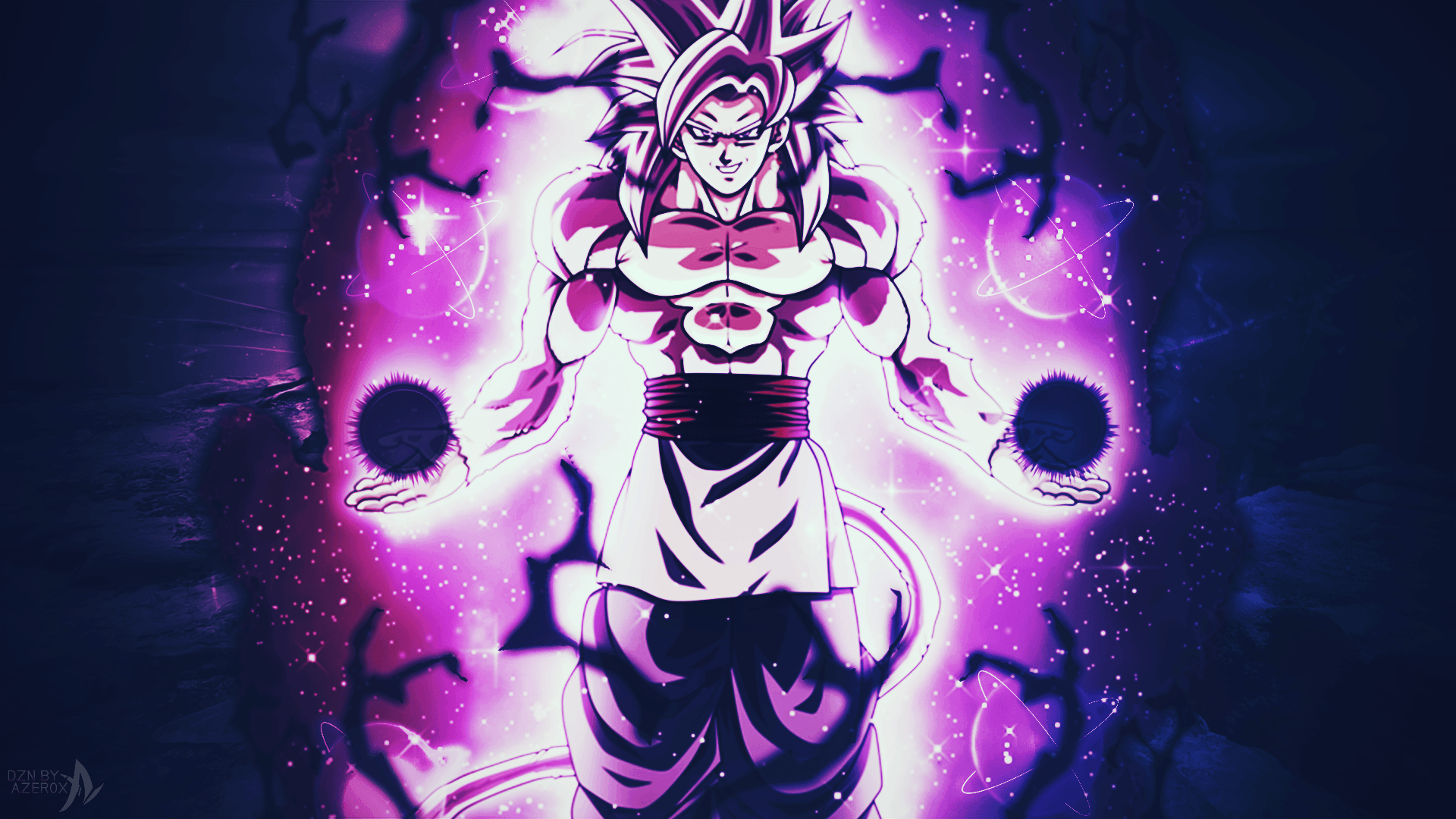 BLACK GOKU SUPER SAIYAN 4 (DRAGON BALL SUPER)