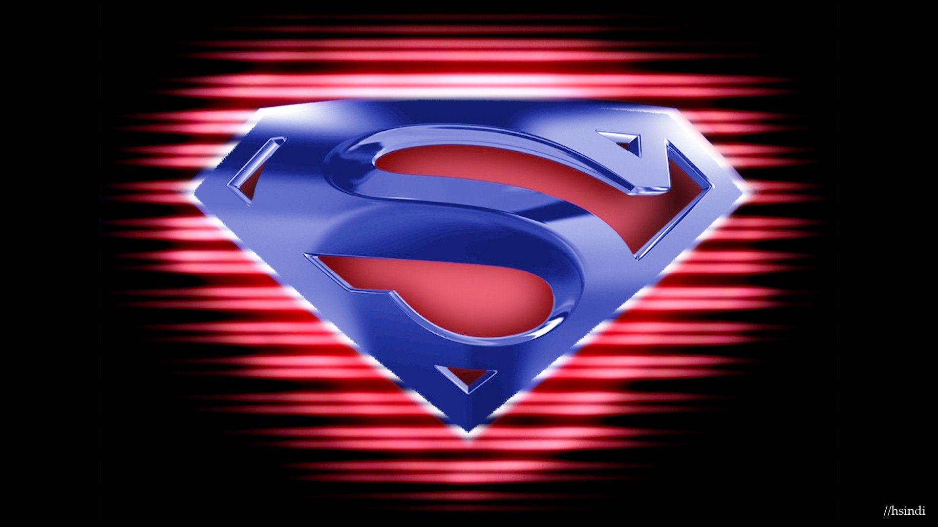 black dark DC Comics Superman logos Superman Logo. Superheros