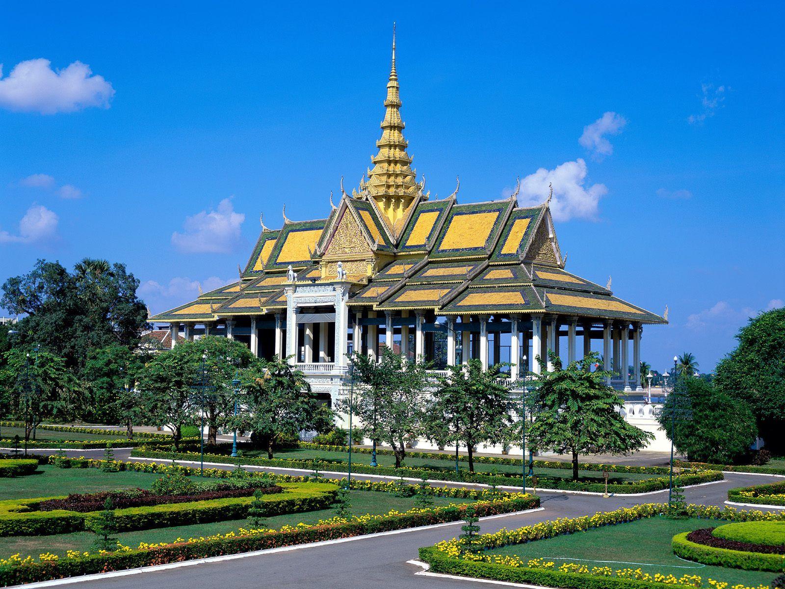 Phnom Penh Royal Palace, Cambodia