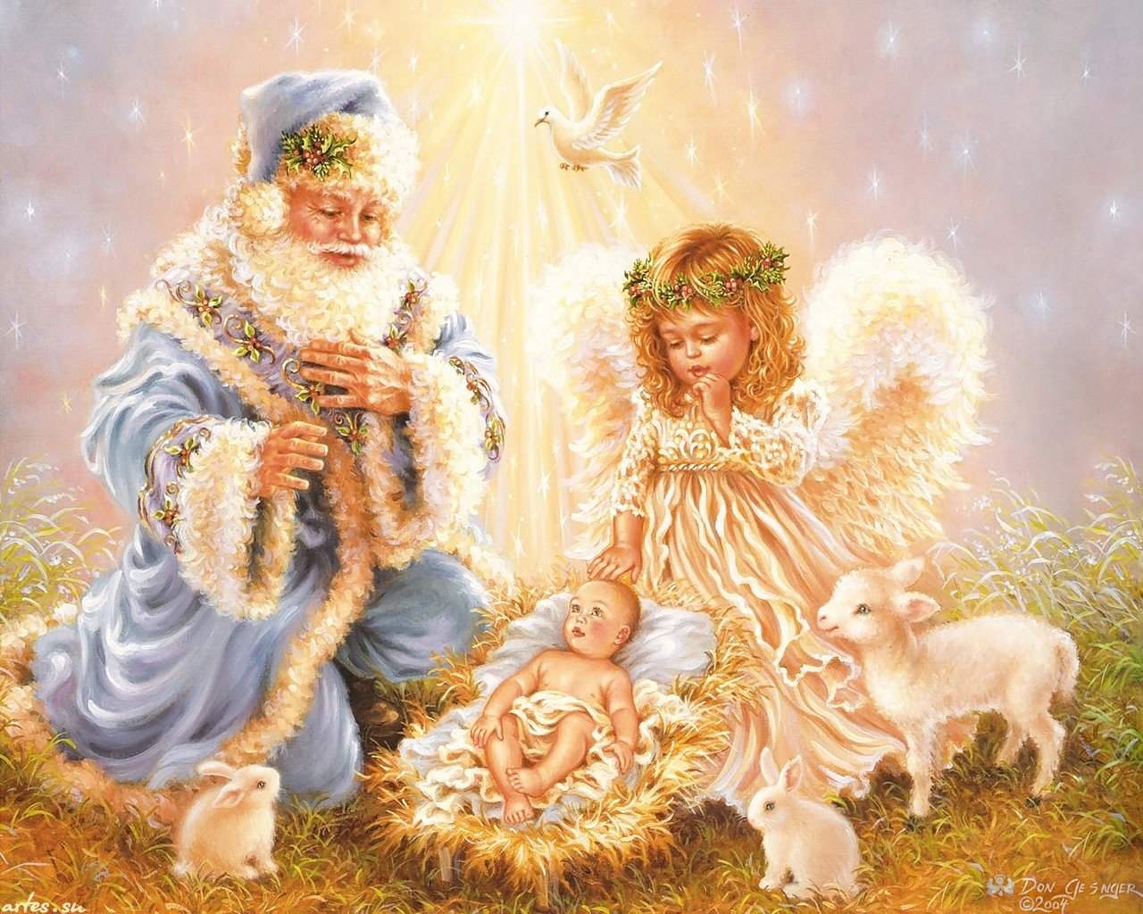 christmas angel wallpaper Collection