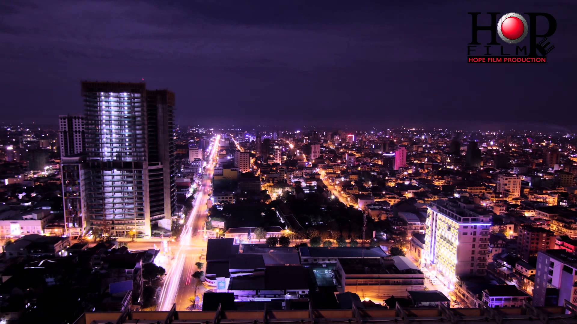 Time Lap Phnom Penh Cambodia