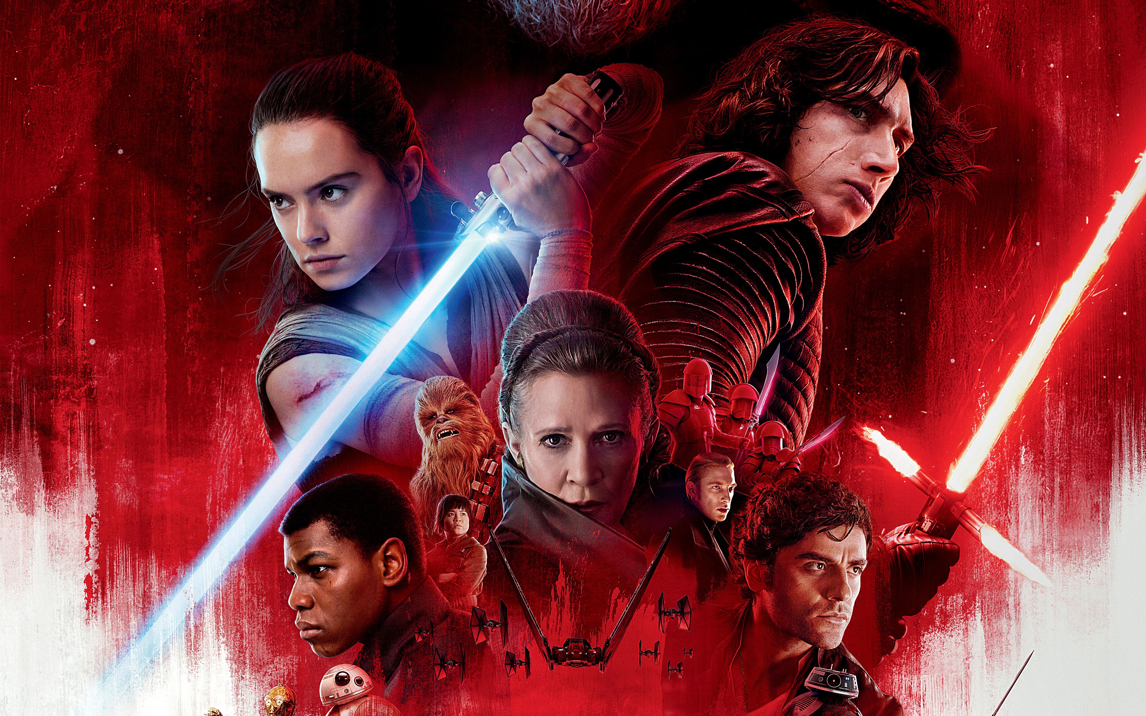 Star Wars: The Last Jedi HD Wallpaper. Background