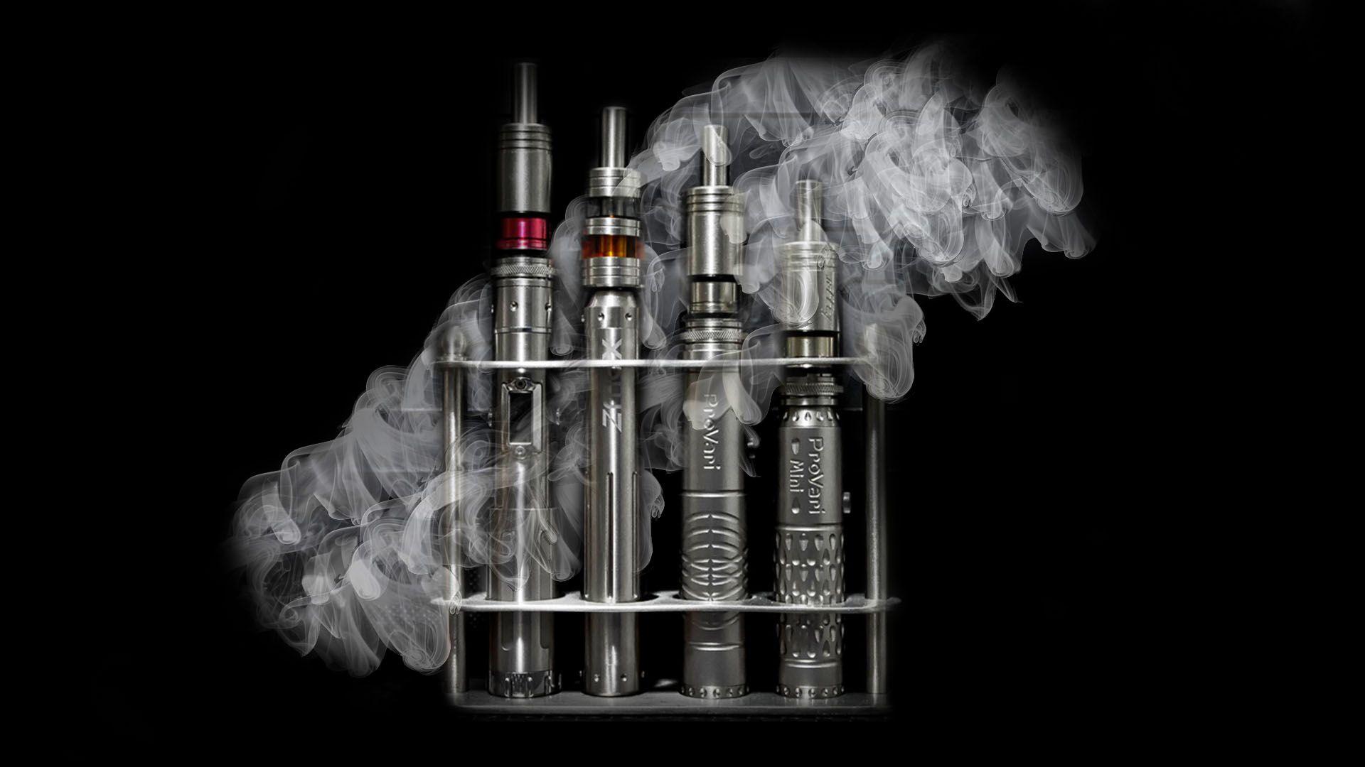 Black Wallpaper Vape HD